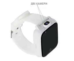 Дитячий смарт-годинник Amigo GO006 GPS 4G WIFI Videocall з відеодзвінком White Білі - мініатюра 6