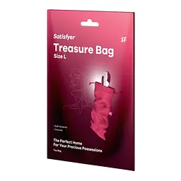 Мішечок для зберігання іграшок Satisfyer Treasure Bag L Pink Satisfyer IG059990; SX0551 98415 - мініатюра 3