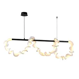 Люстра LED Levistella 7813177 (1200) BK, 27W, 3000K, чорний, стельова - мініатюра 2