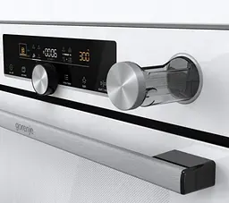 Gorenje Духова шафа електрична, 77л, A+, пара, дисплей, готування на різних рівнях, піроліз, білий - мініатюра 7