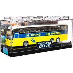 Автомодель TechnoDrive Автобус екскурсійний Україна (250419CG) - мініатюра 10