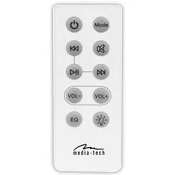 Акустична система 1.0 Media-Tech 30W, Bluetooth/FM/AUX/SD/USB/КАРАОКЕ/LED чорна (MT3165) - мініатюра 2