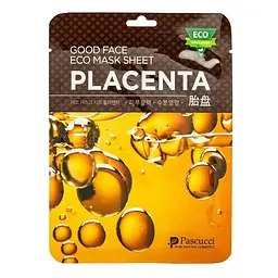 Маска тканинна для обличчя Amicell Pascucci Good Face Eco Placenta з екстрактом плаценти