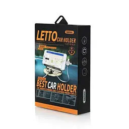 Автоутримувач для телефона Remax RC-FC2 Letto Car Holder 3в1 Lightning/MicroUSB/Type-C Silver - мініатюра 6