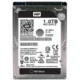 Жорсткий диск 2.5" Western Digital Black HDD 1TB SATA 32MB [WD10JPLX] [140872]