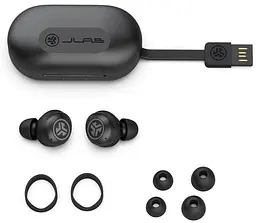 Навушники Jlab TWS JBuds Air Pro Black (IEUEBJBAIRPRORBLK82) - мініатюра 4