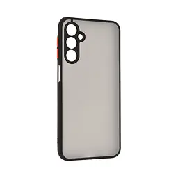 Чехол-накладка для Samsung Galaxy M34 5G (M346), Frosted Matte, черный, противоударный чехол с защитой всего корпуса, термополиуретан TPU + поликарбонат PC, ArmorStandart (ARM69710)