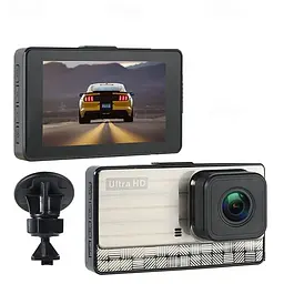 Відеореєстратор автомобільний DVR-X-21 (2 камери) AHD 2K - мініатюра 2