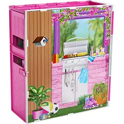 Будиночок Barbie для відпочинку двоповерховий (HRJ76) - мініатюра 3