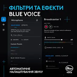 Мікрофон Logitech Yeti GX Dynamic RGB Gaming Mic with Lightsync Black (988-000569) - мініатюра 10