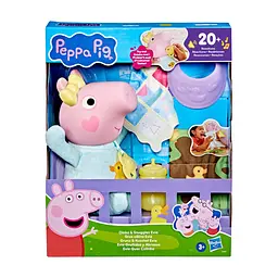 Інтерактивна іграшка Peppa Pig Крихітка Еві хрюшки-обіймашки (G1637)