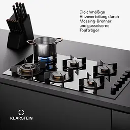 Газова плита Klarstein Goldflame 6 (10045628) - мініатюра 4