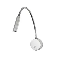 Бра настінне LED Levistella 920V1501 SL, 3W, 4000K, сріблястий метал, для дому та зала
