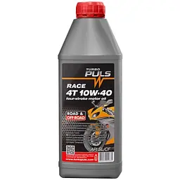 Моторна олива TURBO PULS 4T Race 10W-40, 0,85л (75382)