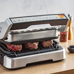 Гриль прижимний Tefal OptiGrll 2100 Вт (GC772D30) - мініатюра 7