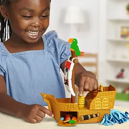 Набір для творчості Hasbro з масою для ліплення Play-Doh Вулканічна пригода зі скарбами (F8789) - мініатюра 15