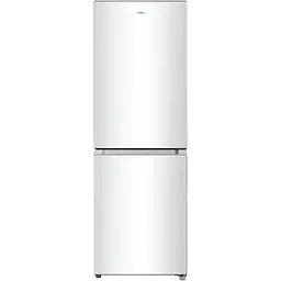 Холодильник Gorenje з нижньою морозильною камерою, 161х55х56см, 2 двері, 160(79)л, А++, механіч. упр. , Зона св-ті, білий