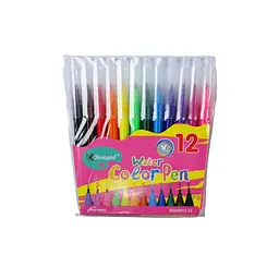 Акварельні ручки 12 кольорів BD08915-12