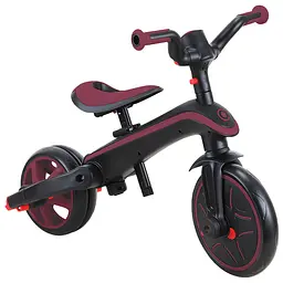 Велосипед дитячий Globber Explorer Trike Foldable 4в1 до 20 кг бордовий (732-202-2) - мініатюра 13