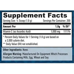 Вітамін С Haya Labs Vitamin C 200 г - мініатюра 3