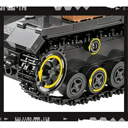 Конструктор Cobi Company of Heroes 3 Танк Panzer IV, масштаб 1:35, 610 деталей (COBI-3045) - мініатюра 10