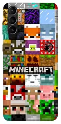 Чохол Demsky Minecraft collage для Samsung Galaxy S21+