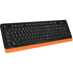 Комплект (клавіатура + миша) A4Tech Fstyler FG1010 Black/Orange [114624] - мініатюра 6