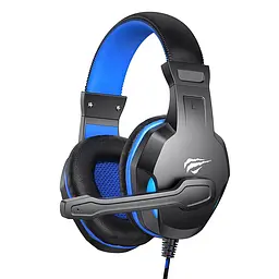 Ігрові навушники з мікрофоном HAVIT HV-H763d Black/Blue 3.5мм HAVIT (26782-000)
