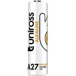 Батарейка лужна UNIROSS A27 5шт SP ALKALINE (блістер)