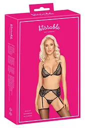 Комплект Kissable Suspender Pola L/XL чорний - мініатюра 5