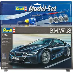 Збірна модель Revell  Автомобіль BMW i8 рівень 4, масштаб 1:24, 131 деталь (RVL-67008) - мініатюра 7