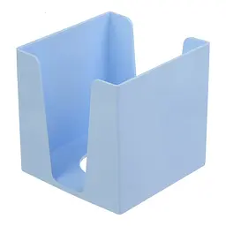 Бокс для паперу Buromax Pastel пластиковий блакитний 90 х 90 х 90 мм (BM.6360-14)