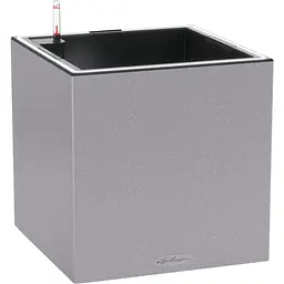 Вазон Lechuza Canto Stone Low LED 40 сірий камінь (13690)