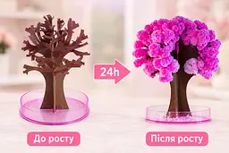 Штучна квітка сакури Magic Sakura / Творчий набір для вирощування кристалів - мініатюра 3
