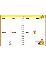 Щоденник на спіралі KITE тверда обкладинка Garfield (GF26-438) - мініатюра 5