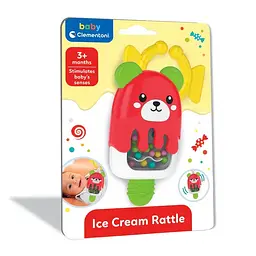 Іграшка-брязкальце Clementoni Ice Cream Rattle (17503) - мініатюра 3