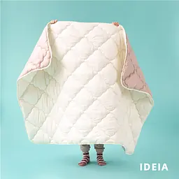 Ковдра Ideia Woolly зимова, 210х140 см, молочний з бежевим (8-34174) - мініатюра 15