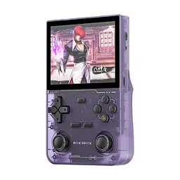 Портативна ігрова консоль Kinhank K36 (R36S) Handheld 64GB (фіолетова) + 16000 відеоігор - мініатюра 3