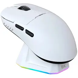Мишка Ajazz AJ159PRO Wireless/Bluetooth/USB Charging Dock White (AJ159-PRO-W)