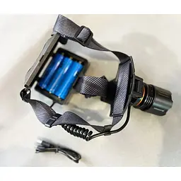 Ліхтар налобний XPRO BL T116 TG 2х18650 чорний (43381-9072_208) - мініатюра 3