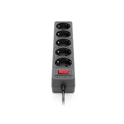 Мережевий фільтр живлення REAL-EL RS-Protect 505, 5m, black (EL122300046) - мініатюра 3