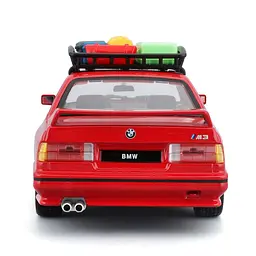 Автомодель – BMW M3 EUROTREK (1988) (1:24) Bburago 18-23014 - мініатюра 5