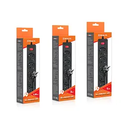 Мережевий фільтр живлення REAL-EL RS-Protect 505, 5m, black (EL122300046) - мініатюра 11