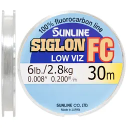 Флюорокарбон Sunline Siglon FC 30 м 0.20 мм 2.8 кг поводковий