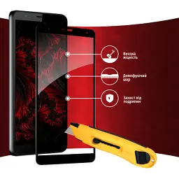 Скло захисне Intaleo Full Glue ZTE Blade A31 Plus (1283126523113) - мініатюра 4