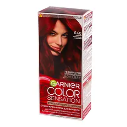 Фарба для волосся Garnier Color Sensation відтінок 6.60 інтенсивний рубіновий 110 мл (C6544201) - мініатюра 3