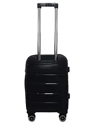 Валіза міні XS+ з поліпропілену Milano bag 0305 40л Чорний - мініатюра 3