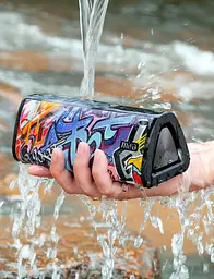 Колонка портативна Mifa A10 Plus Graffiti 20 Вт Bluetooth IPX7 - мініатюра 2