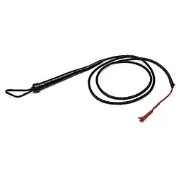 Батіг - Kinky Fetish Mega Whip Black - мініатюра 2