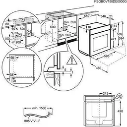 Духовка електрична Electrolux EOB7S31V - мініатюра 9